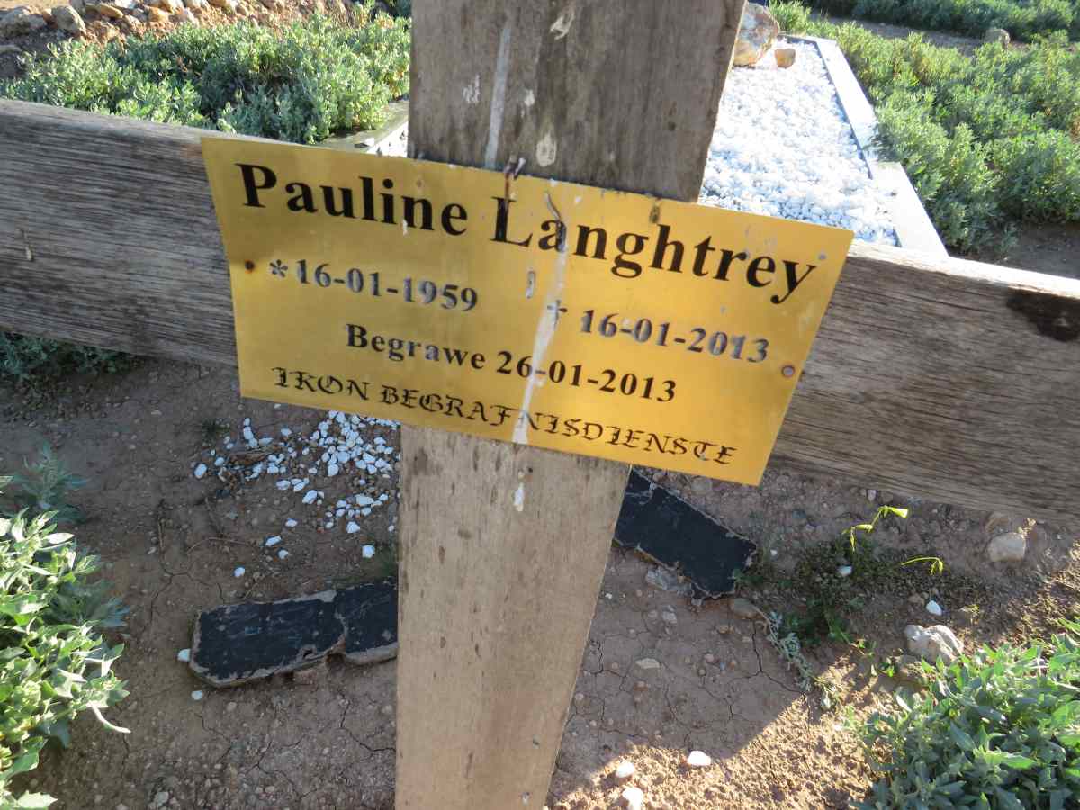 LANGHTREY Pauline 1959-2013