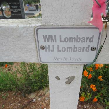 LOMBARD W.M. :: LOMBARD H.J.