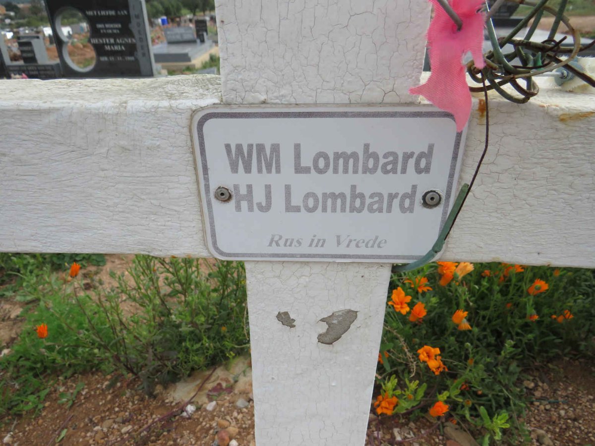 LOMBARD W.M. :: LOMBARD H.J.