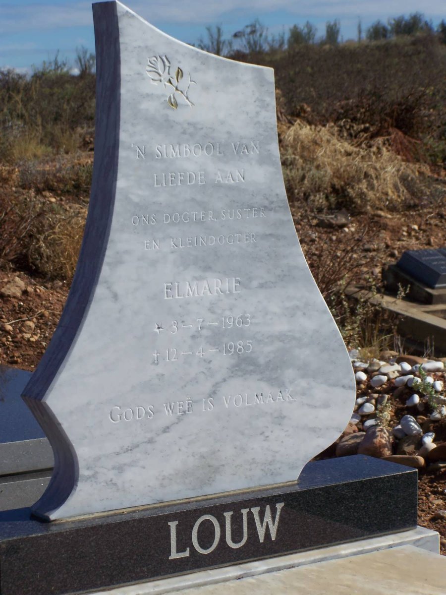 LOUW Elmarie 1963-1985
