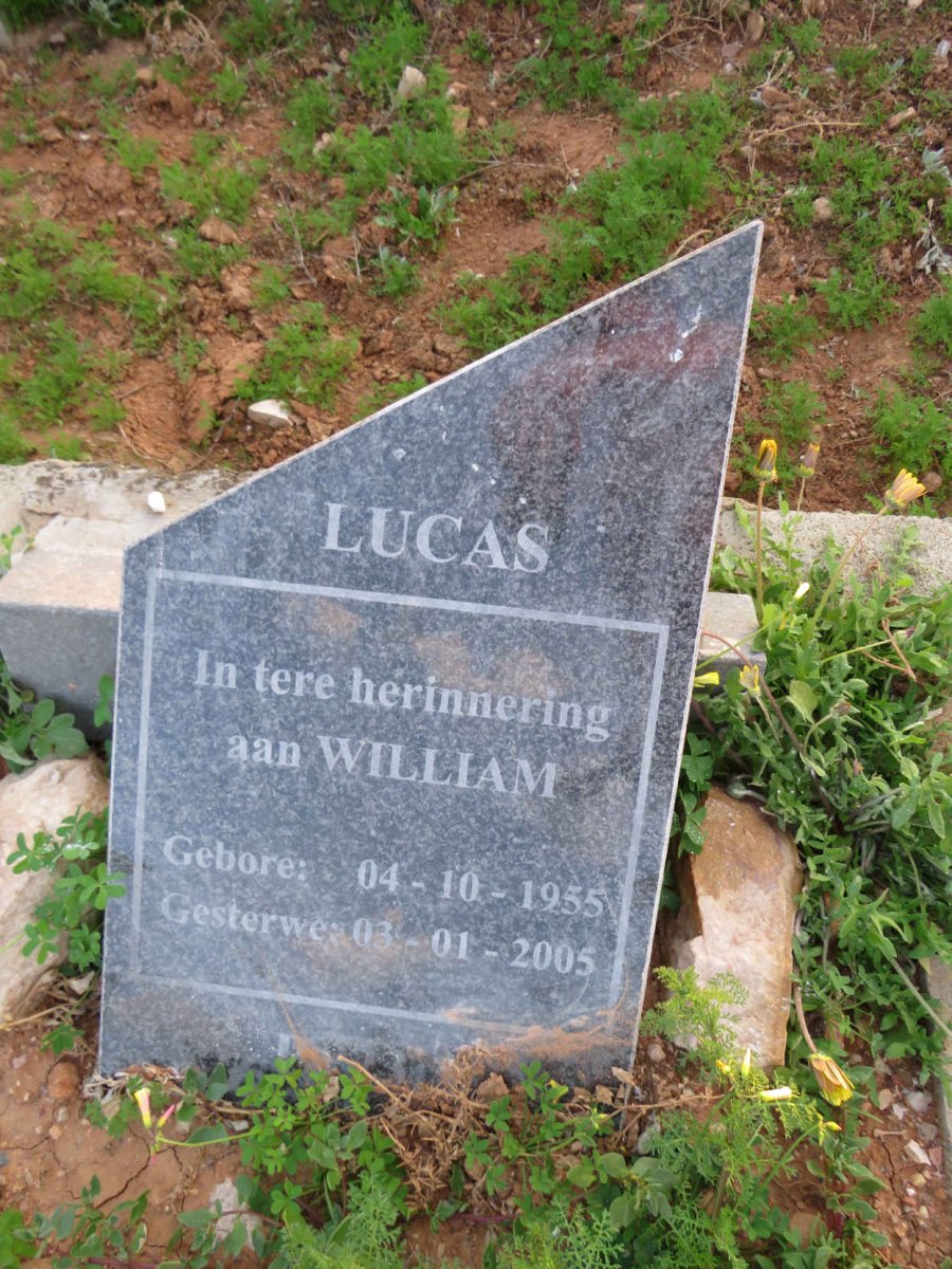 LUCAS William 1955-2005