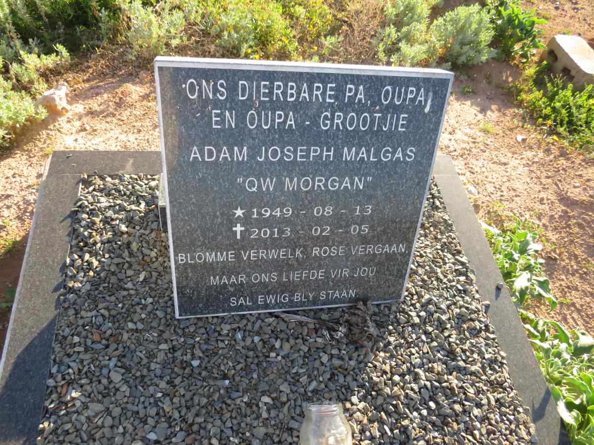 MALGAS Adam Joseph 1949-2013