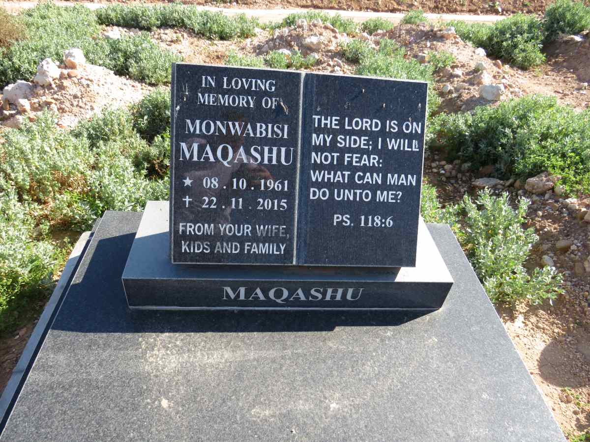 MAQASHU Monwabisi 1961-2015