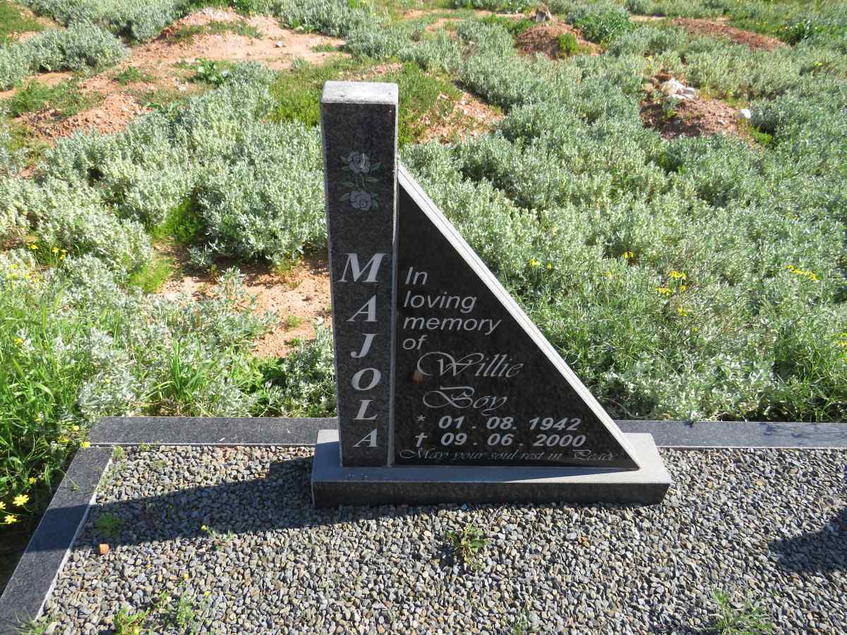 MAJOLA Willie Boy 1942-2000
