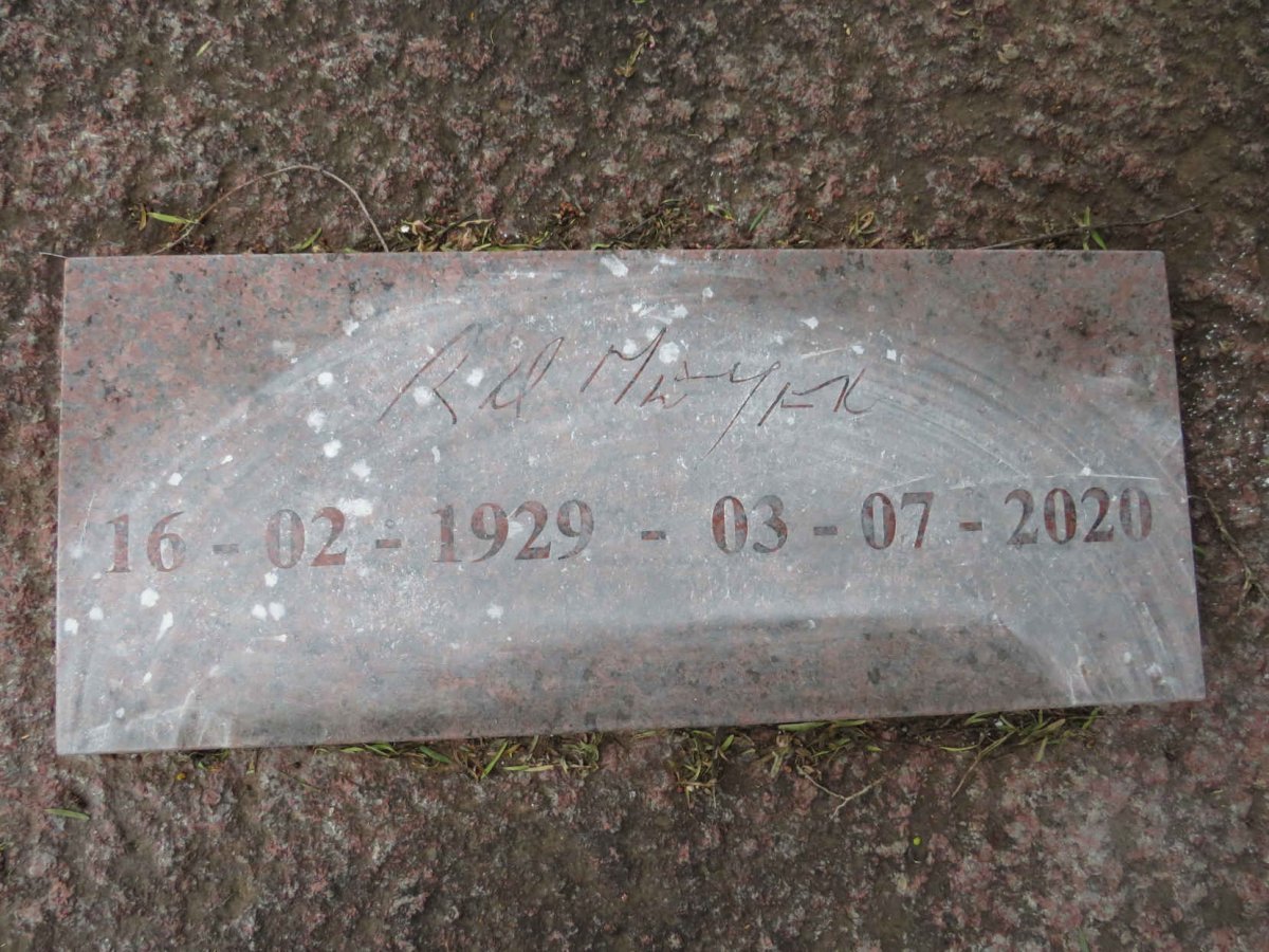 MEYER R.?. 1929-2020