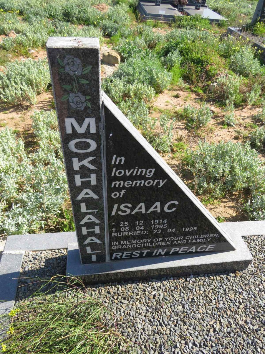MOKHALAHALI Isaac 1914-1995