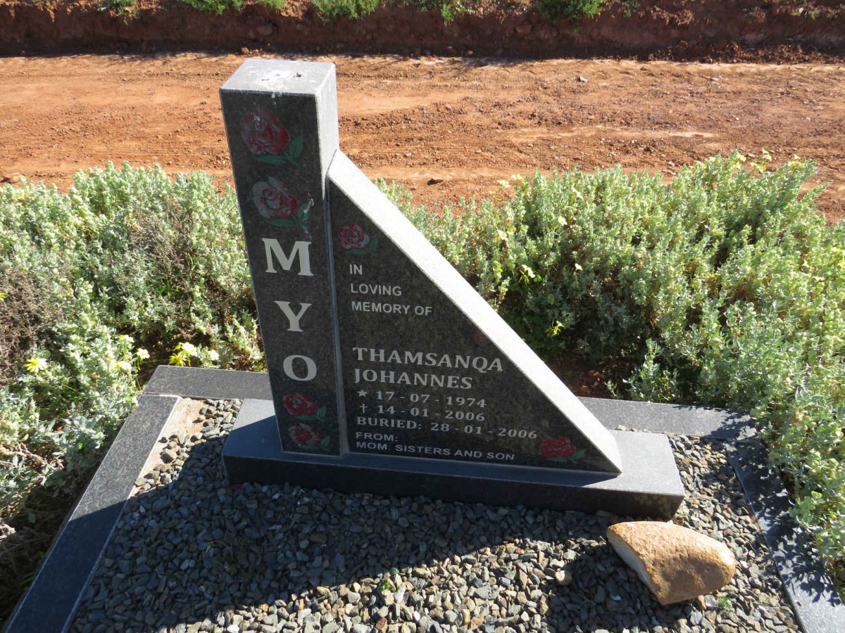 MYO Thamsanqa Johannes 1974-2006