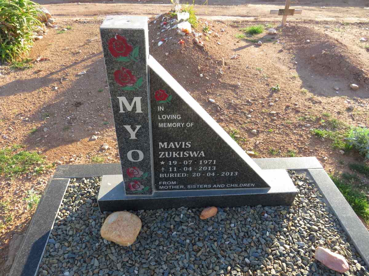 MYO Mavis Zukiswa 1971-2013