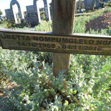NGIDI Gretta Nompumglelo 1959-2016