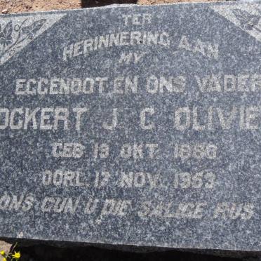 OLIVIER Ockert J.C. 1886-1953