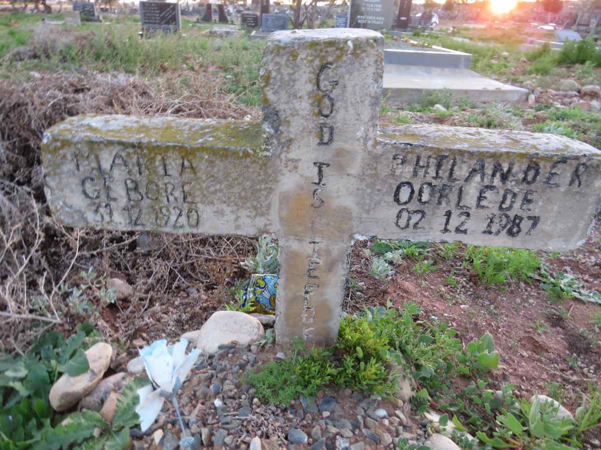 PHILANDER Maria 1920-1987
