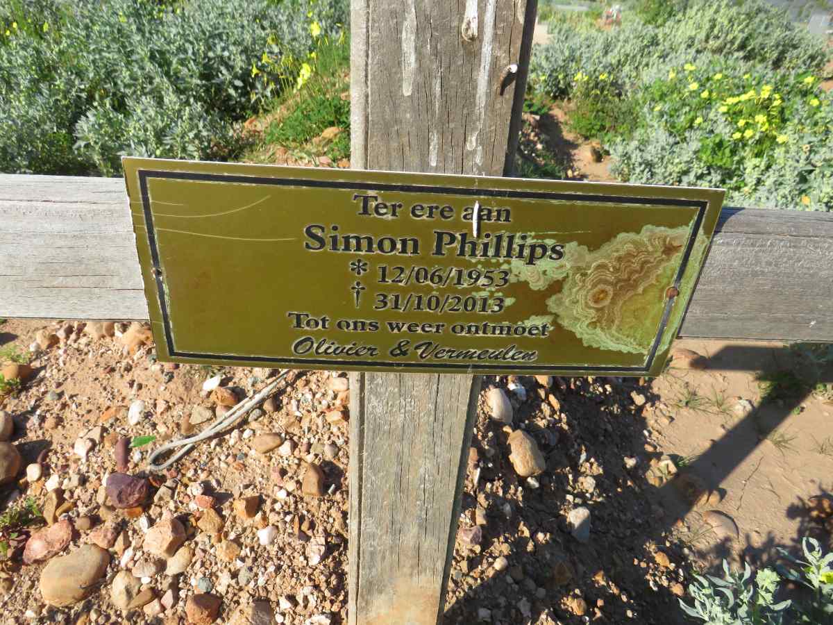 PHILLIPS Simon 1953-2013