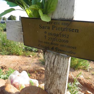 PIETERSEN Sara 1952-2009