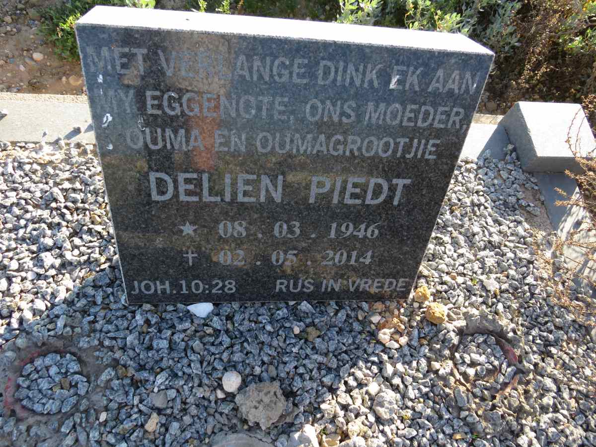 PIEDT Delien 1946-2014
