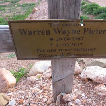 PIETERSE Warren Wayne 1987-2017
