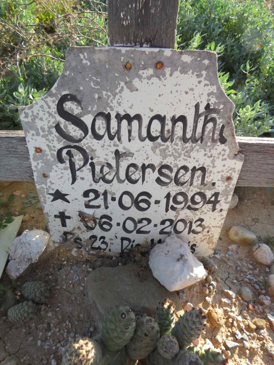PIETERSEN Samantha 1994-2013