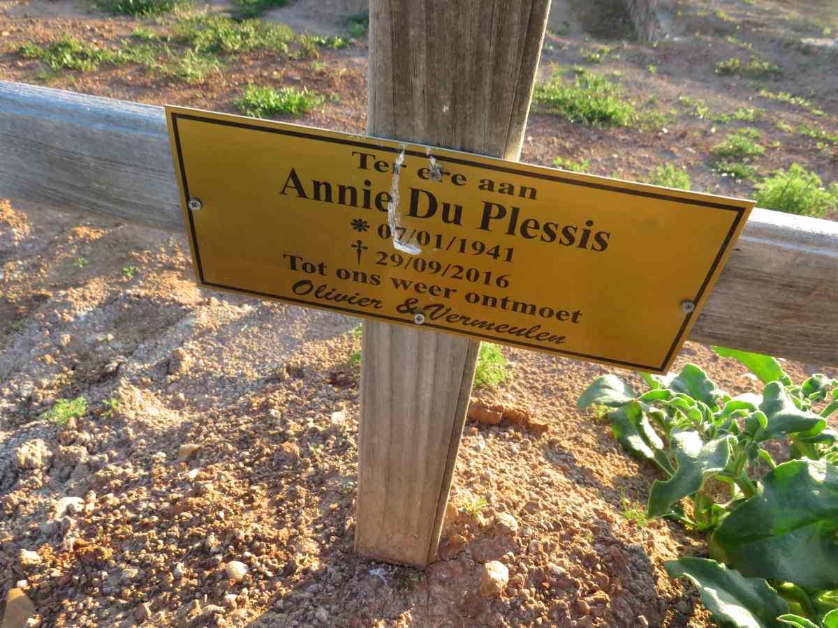 PLESSIS Annie, du 1941-2016