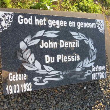 PLESSIS John Denzil, du 1982-2021