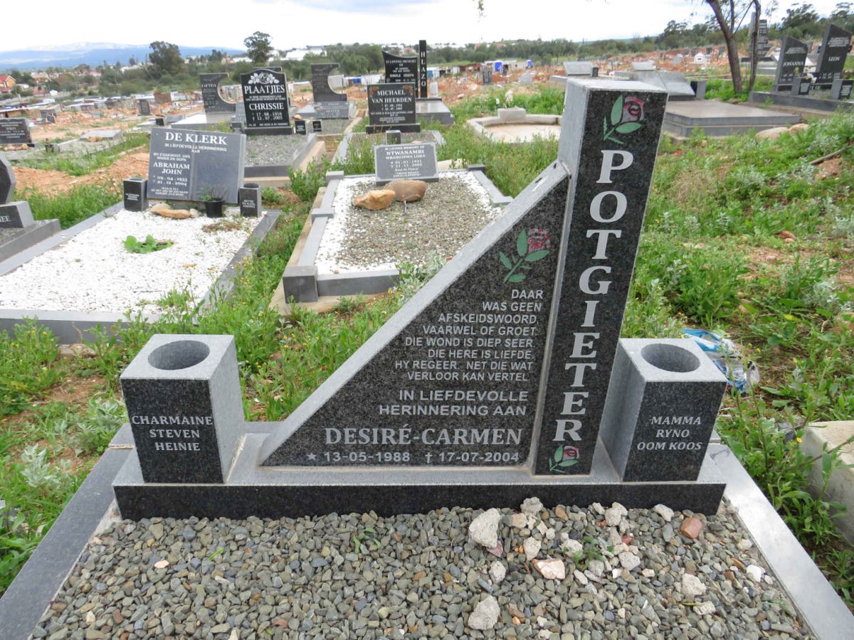 POTGIETER Desiré-Carmen 1988-2004