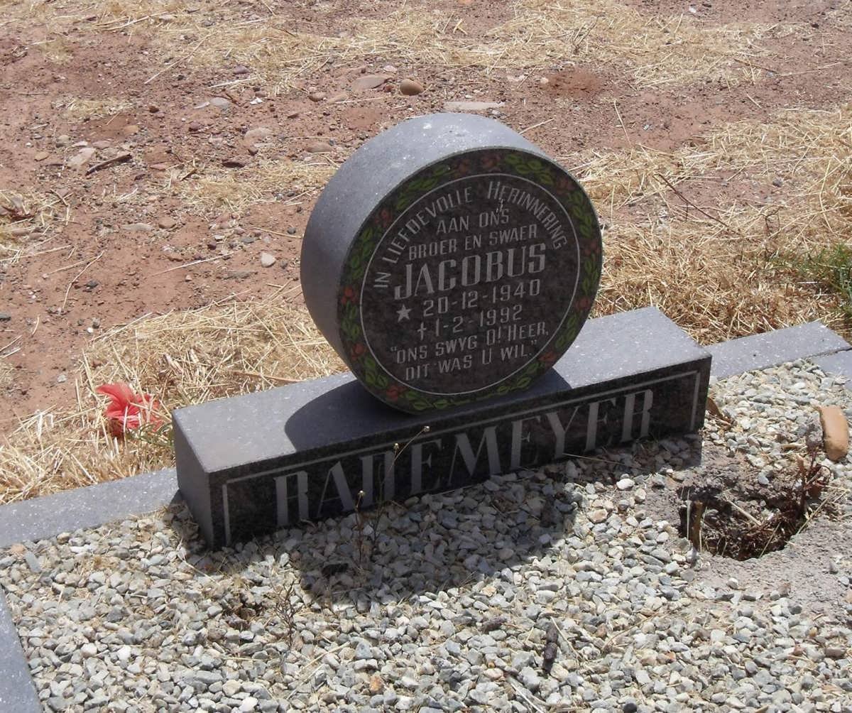 RADEMEYER Jacobus 1940-1992
