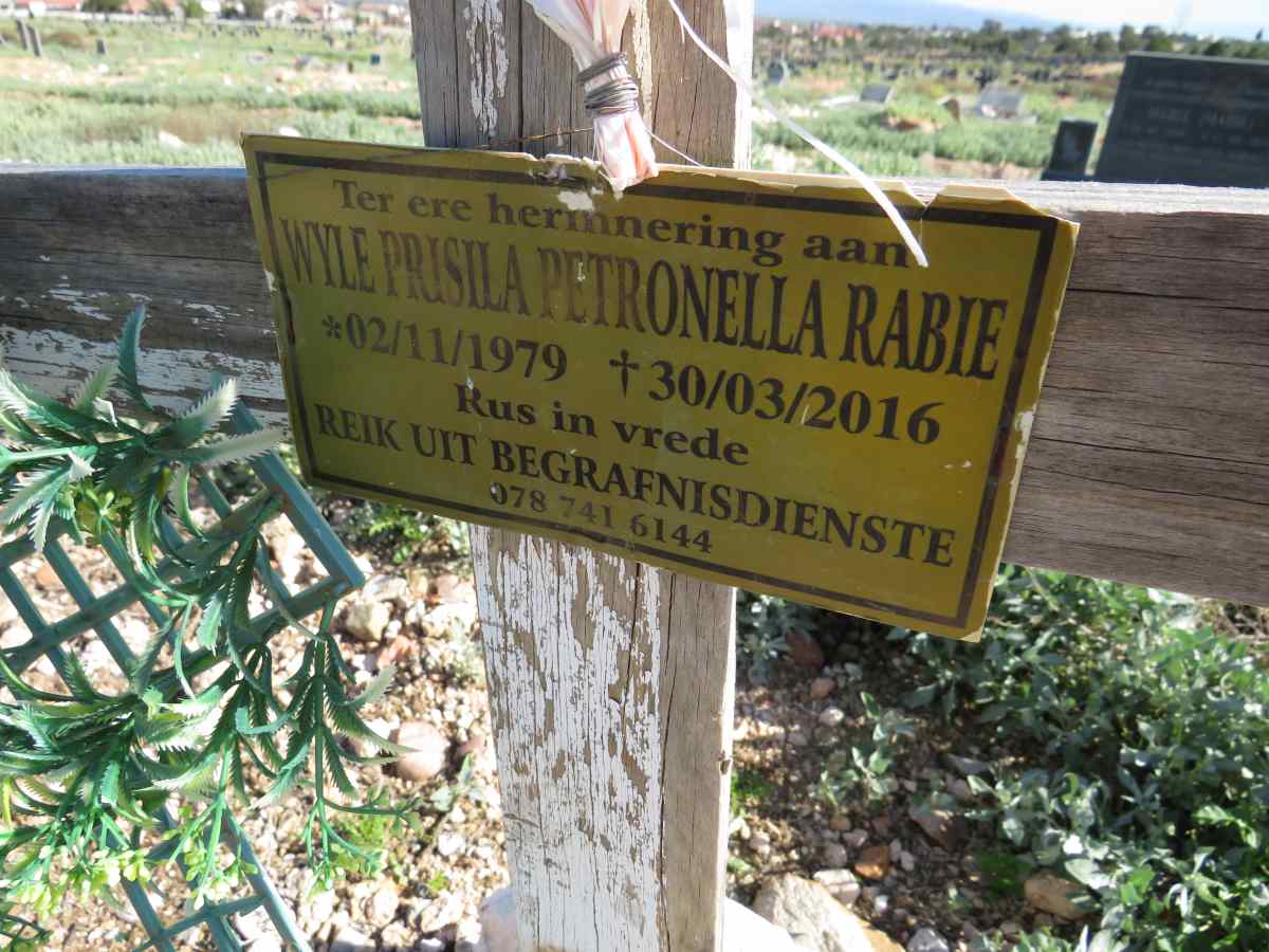 RABIE Prisila Petronella 1979-2016