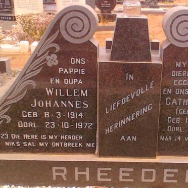 RHEEDER Willem Johannes 1914-1972 &amp; Catherina M. CAMPHER 1917-1971