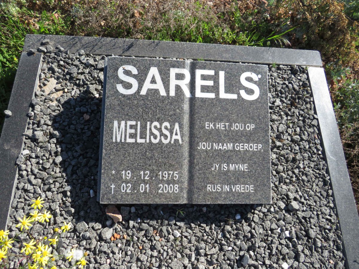 SARELS Melissa 1975-2008