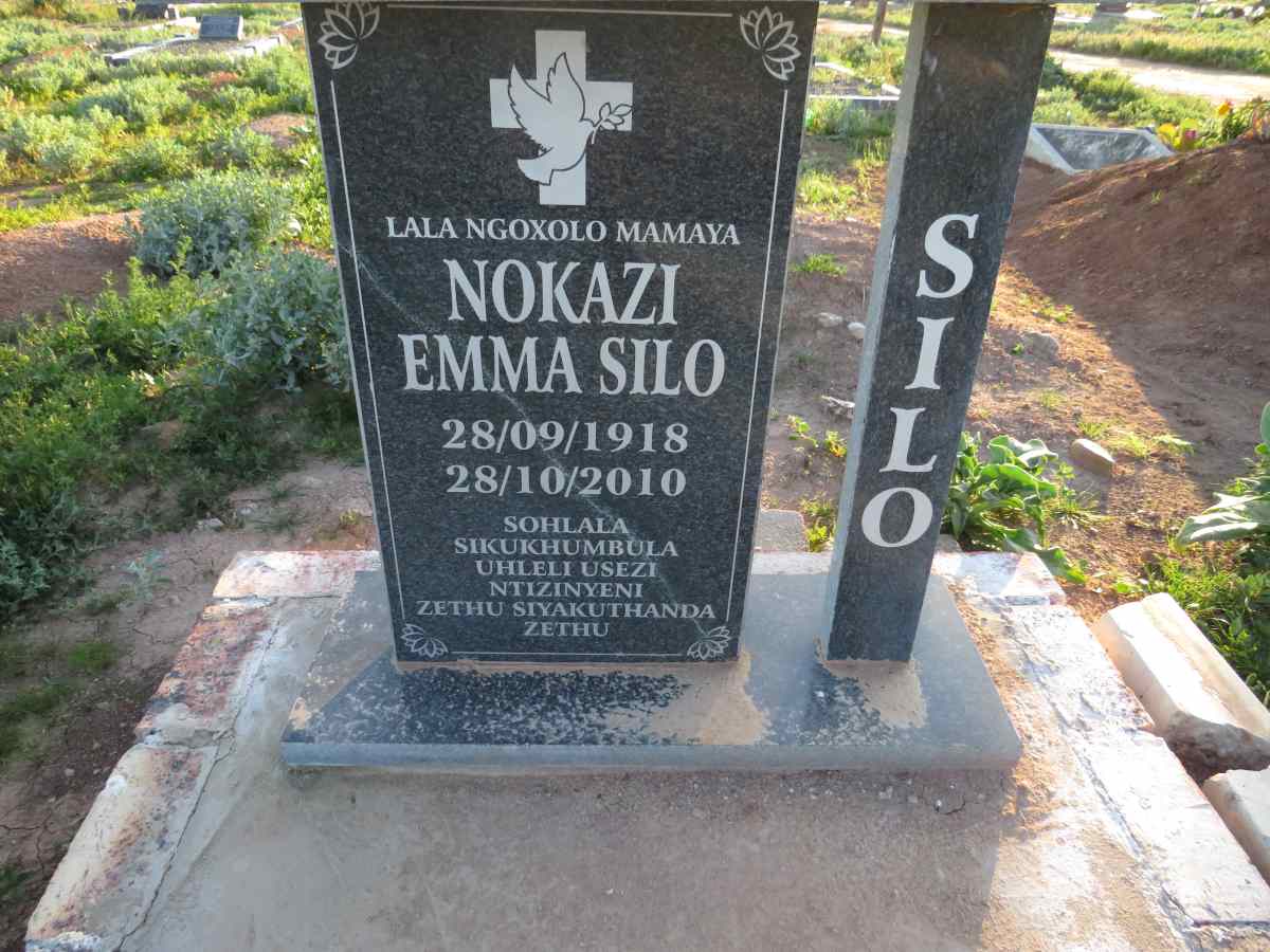 SILO Nokazi Emma 1918-2010