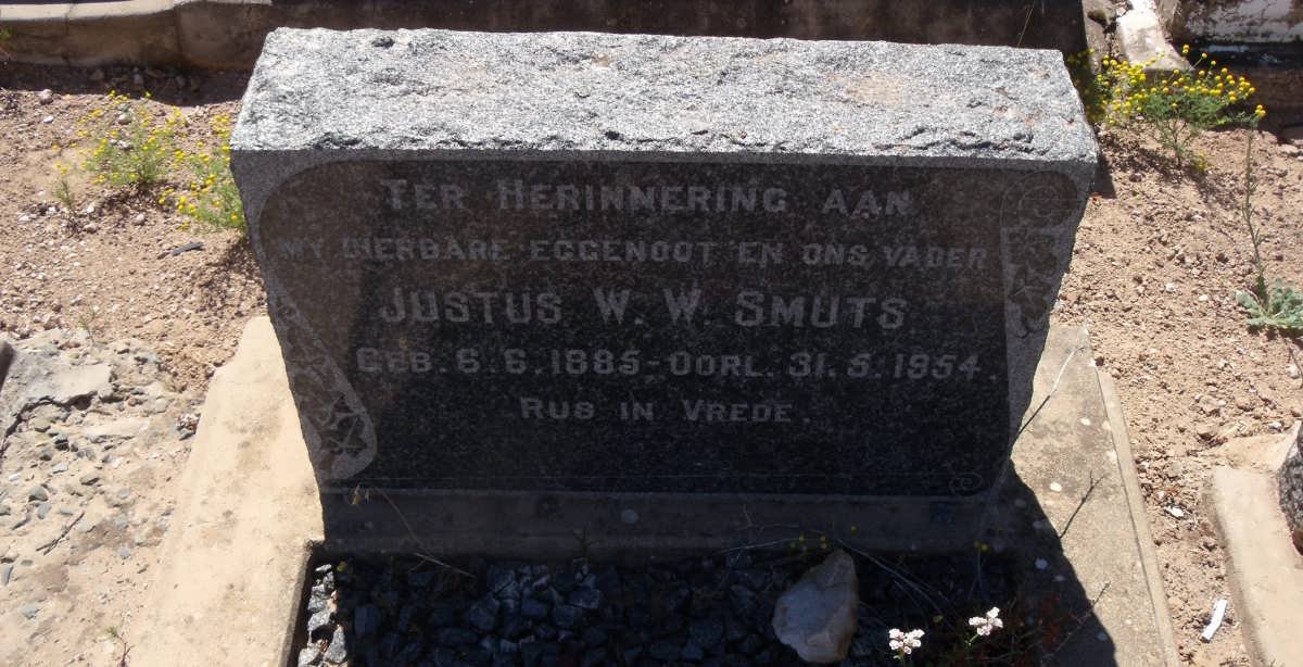 SMUTS Justus W.W. 1885-1954
