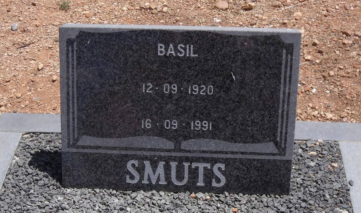 SMUTS Basil 1920-1991