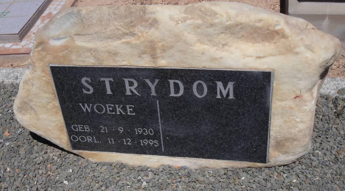 STRYDOM Woeke 1930-1995