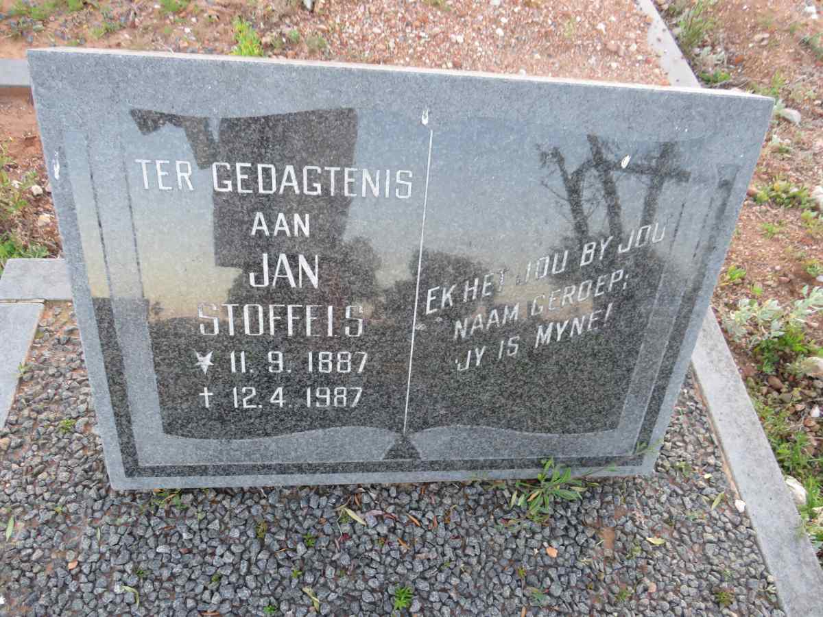STOFFELS Jan 1887-1987