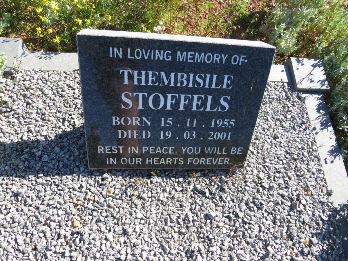 STOFFELS Thembisile 1955-2001