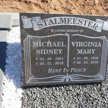 STALMEESTER Michael Sidney 1951-2016 & Virginia Mary 1949-2016