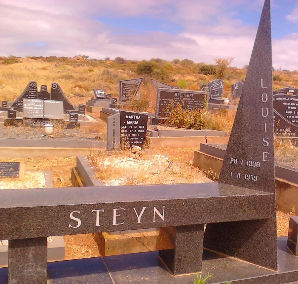 STEYN Louise 1938-1979