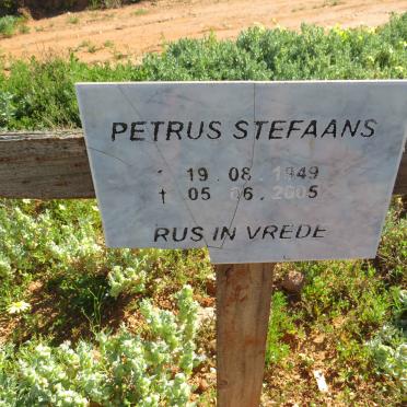STEFAANS Petrus 1949-2005
