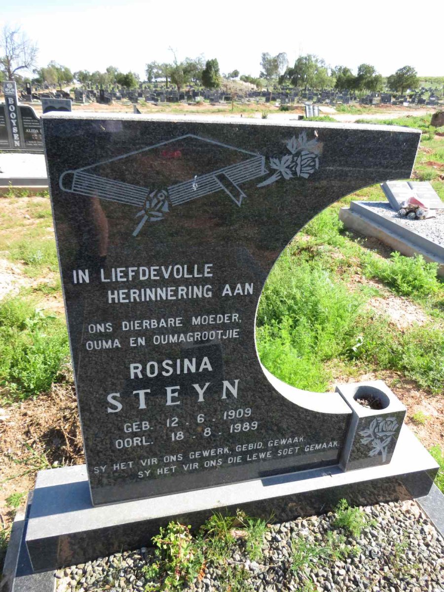 STEYN Rosina 1909-1989
