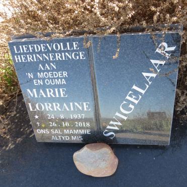 SWIGELAAR Marie Lorraine 1937-2018