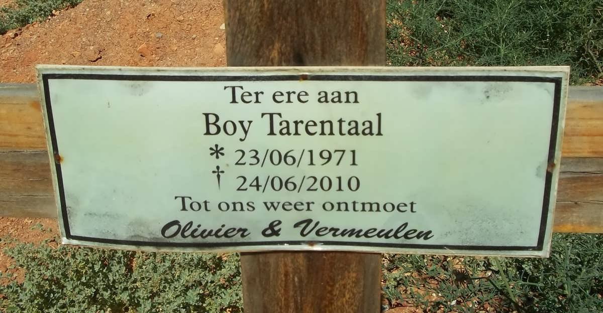 TARENTAAL Boy 1971-2010