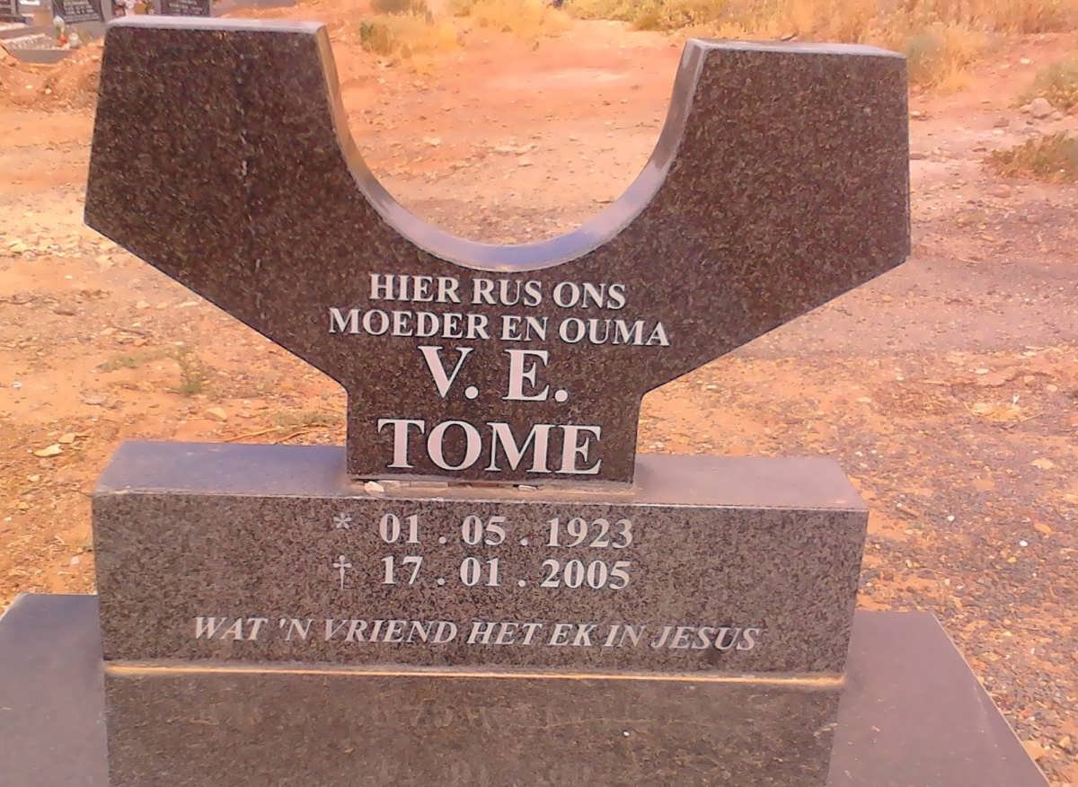 TOME V.E. 1923-2005