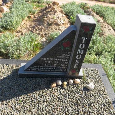 TOMOSE Nomkhanyelo 1938-2014