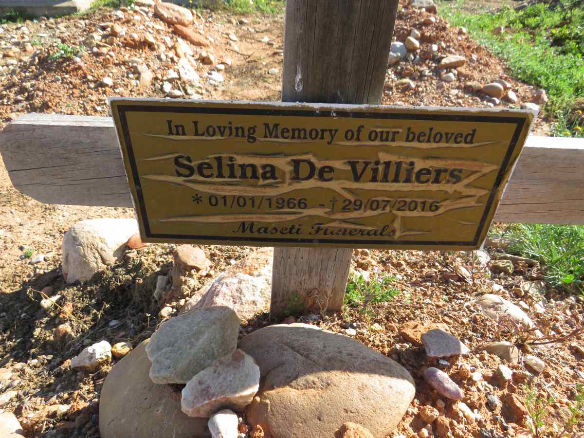 VILLIERS Selina, de 1966-2016