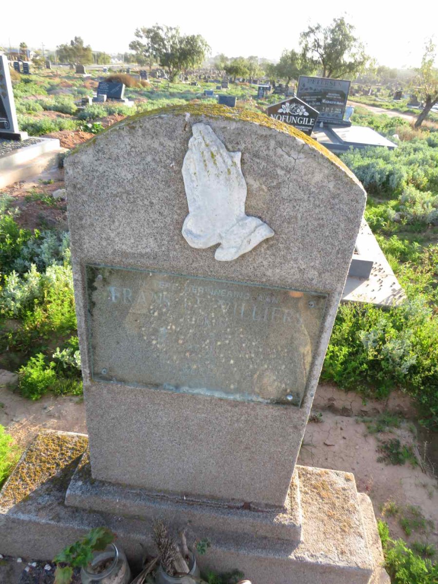 VILLIERS Frans, de 1949-1991