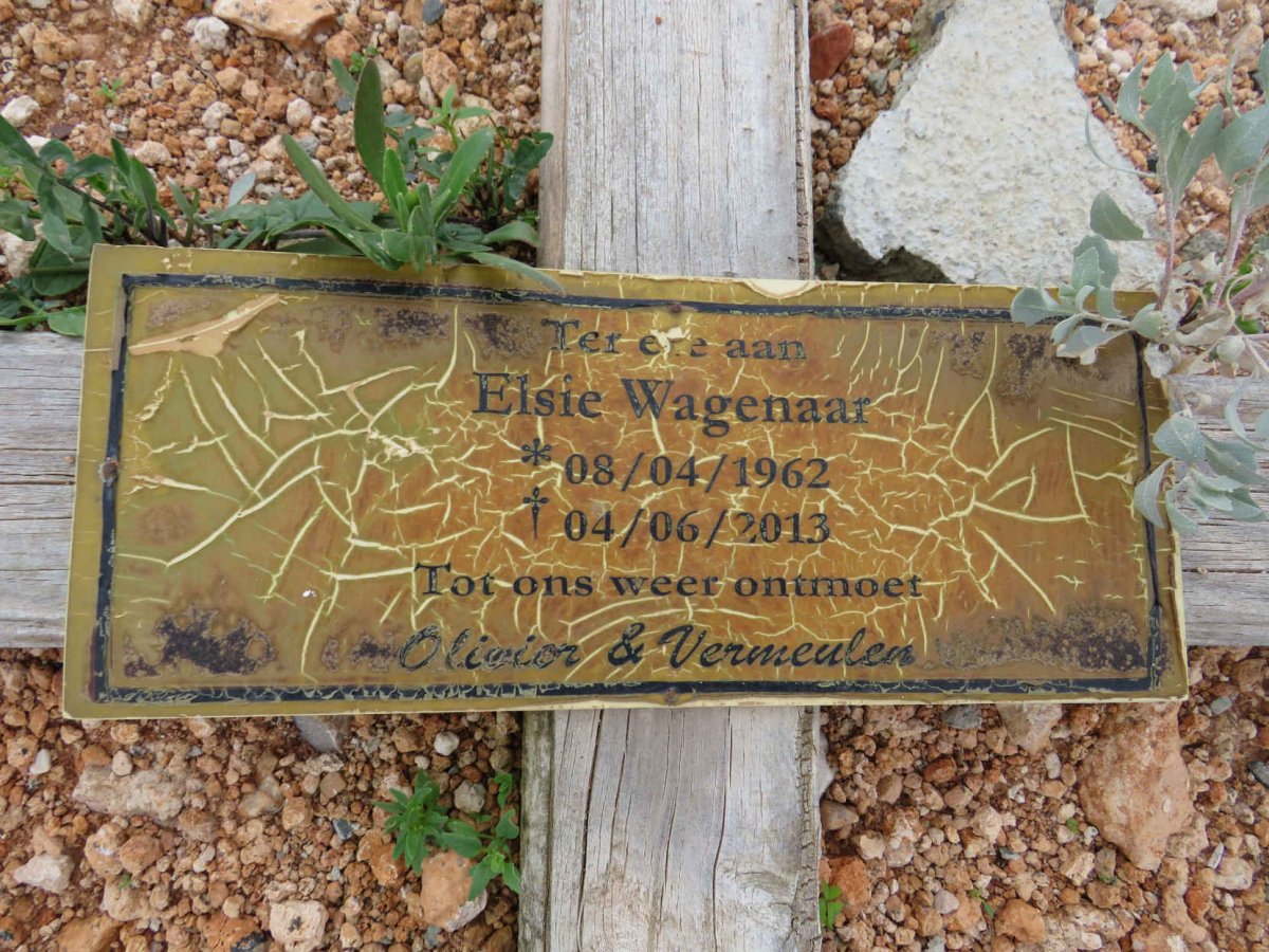 WAGENAAR Elsie 1962-2013
