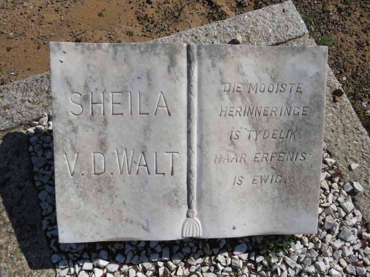 WALT Sheila, v.d.