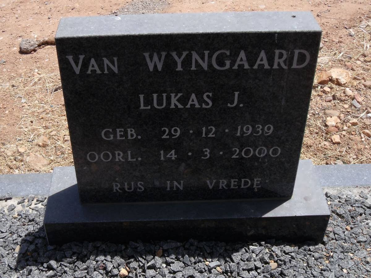 WYNGAARD Lukas J., van 1939-2000