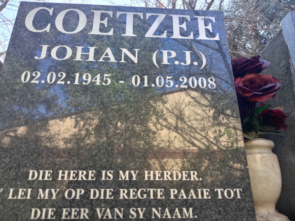 COETZEE P.J. 1945-2008