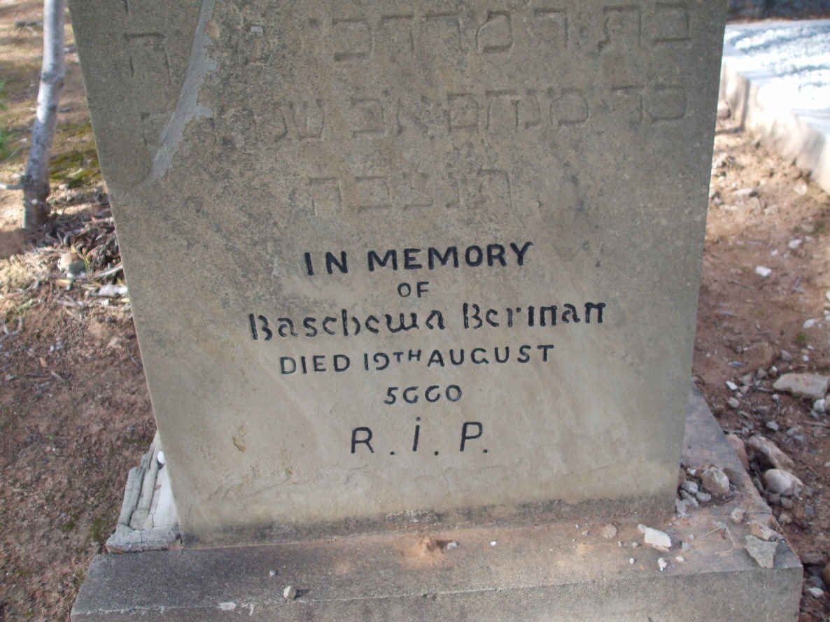 BERMAN Baschewa