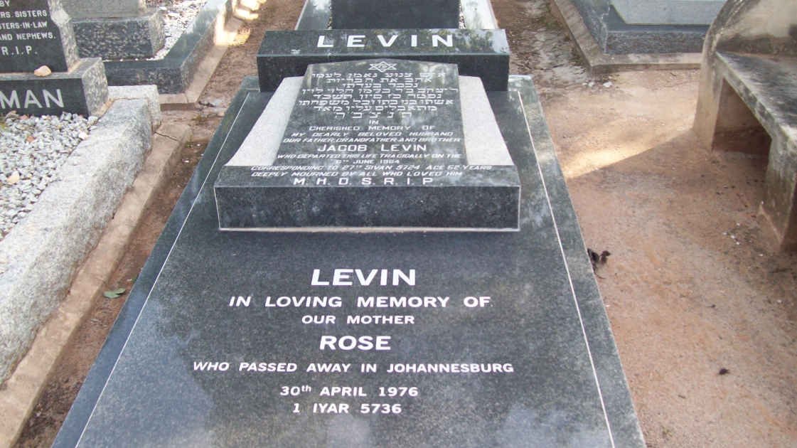 LEVIN Rose  -1976