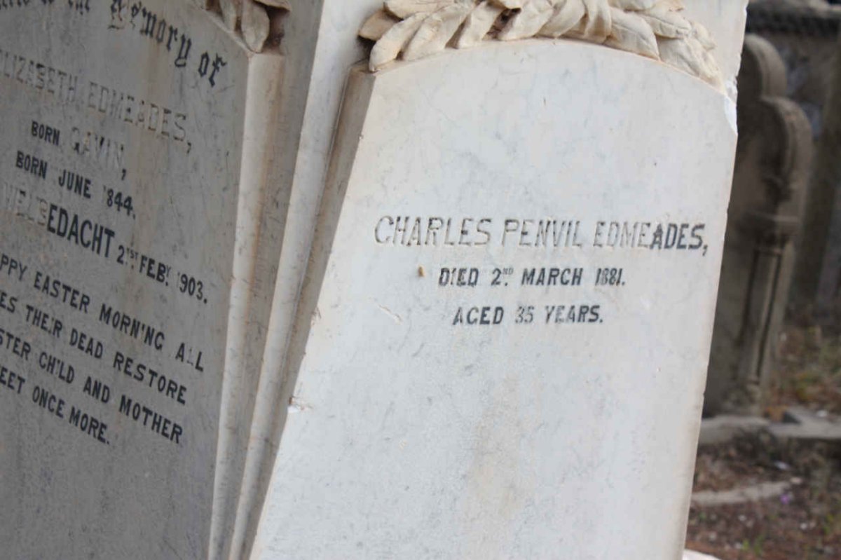 EDMEADES Charles Penvil -1881 